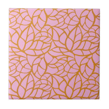 Modern Botanical Decorative Tile | Ceramic Tile
