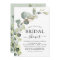 Modern Botanical Eucalyptus Boho Bridal Shower