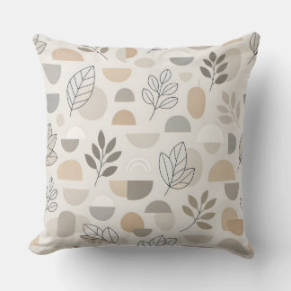 Modern Botanical Harmony Cushion