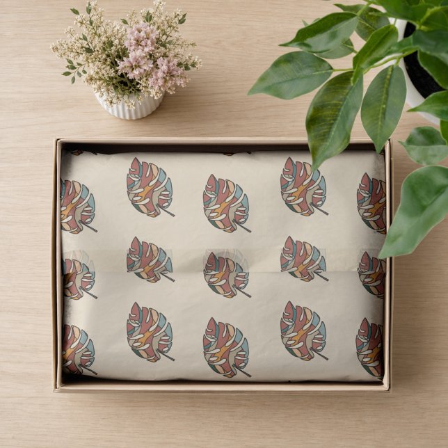 Modern Botanical Leaf  Tissue Paper (Creator Uploaded)