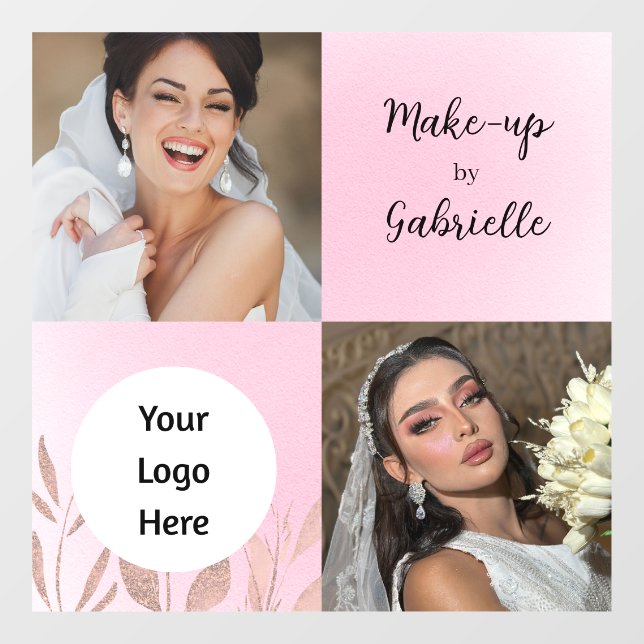 Modern Botanical Soft Pink Boho Photo Script  (Sheet)