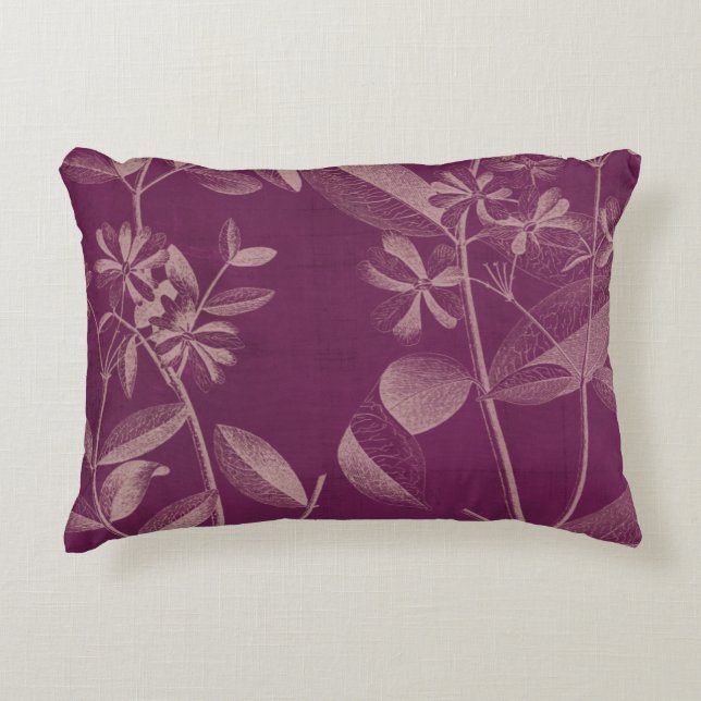 Modern Botany III Decorative Cushion (Front)