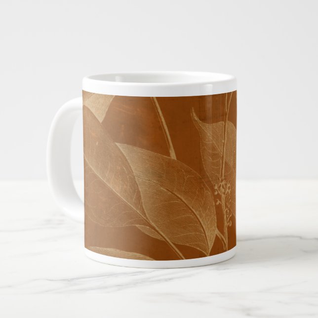 Modern Botany VI Large Coffee Mug (Front Left)