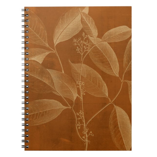Modern Botany VI Spiral Notebook (Front)