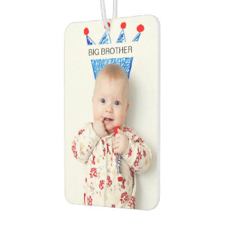 Modern Both Sides Baby Photo Custom Unique Car Car Air Freshener
