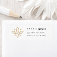 Modern Boutique / Clothing Return Address Label