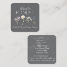 Modern Boutique Florist Business Branding Square