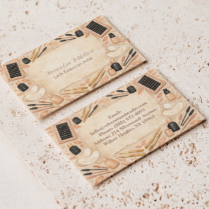 Modern Branding Lash Artist Business Card