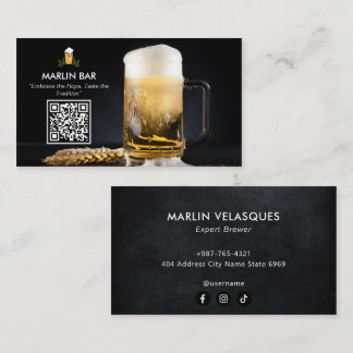 Modern Brewer business | Beer Supplier Card