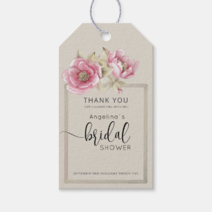 Modern Bride Shower Gift Tags