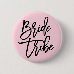 Modern Bride Tribe 6 Cm Round Badge