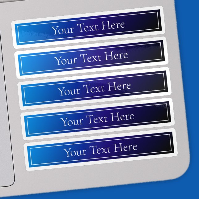 Modern Bright Blue & Purple Gradient Ombre (Creator Uploaded)