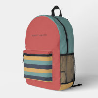 Modern Bright Vintage Vibe Colour Block 
