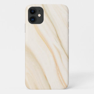 modern brown wave marble Case-Mate Barely There iPhone Case