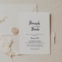 Modern Brunch with the Bride Shower