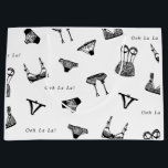 Modern Brush Script Lingerie Bridal Shower Large Gift Bag<br><div class="desc">Part of a lovely Lingerie Bridal Shower collection!</div>