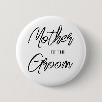 Modern Brush Script Mother of The Groom Party