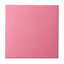 Modern Bubble Pink Plain Solid Colour