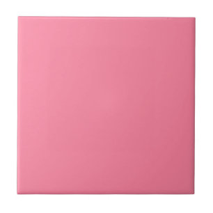 Modern Bubble Pink Plain Solid Colour Tile