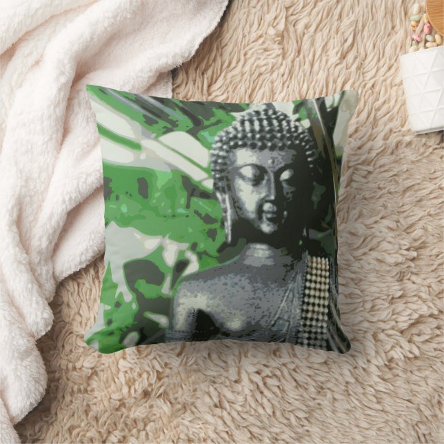 Modern Buddha Meditation Zen Decor Cushion (Blanket)