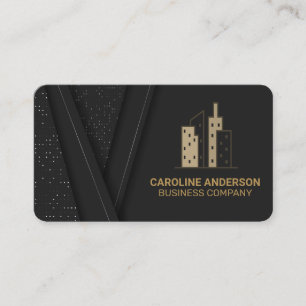 Modern Building Real Estate Logo Luxury Business Card