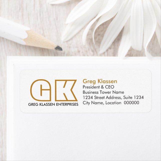 Modern Business Brown and Gold (Insitu)