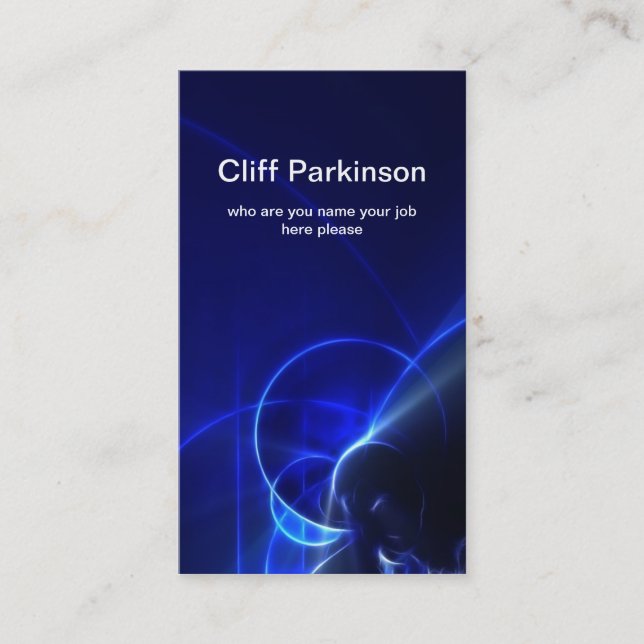 modern business card (Front)