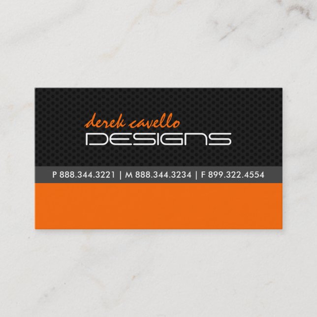 Modern  Business Card (Front)