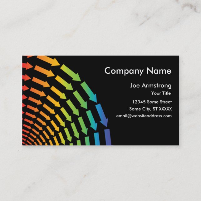 Modern Business Card (Front)