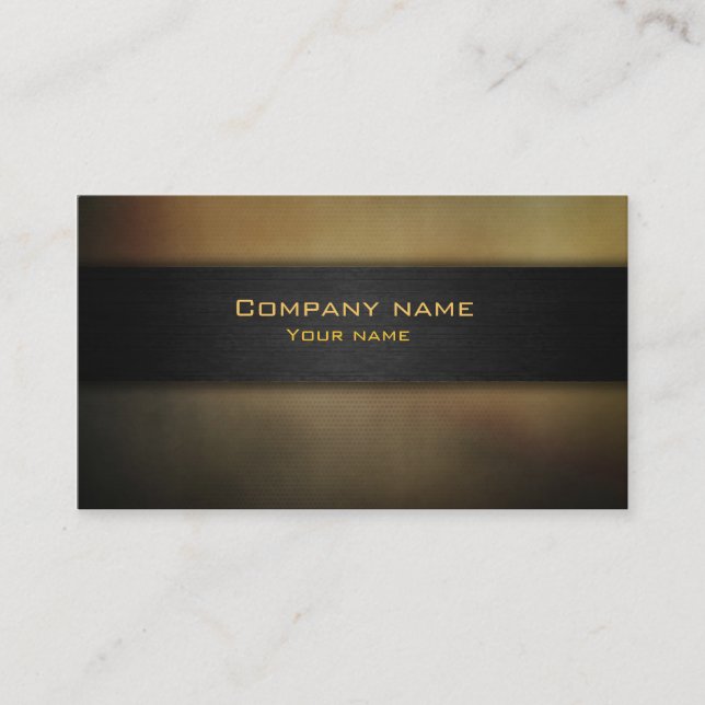 Modern business card (Front)