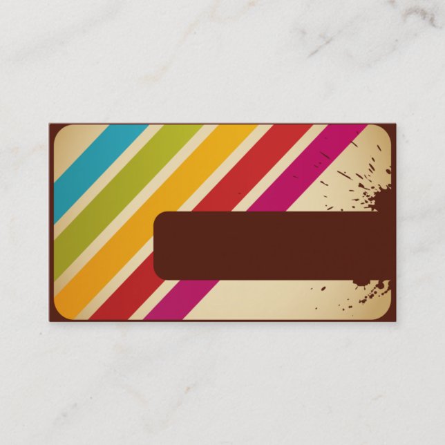 modern business card (Front)