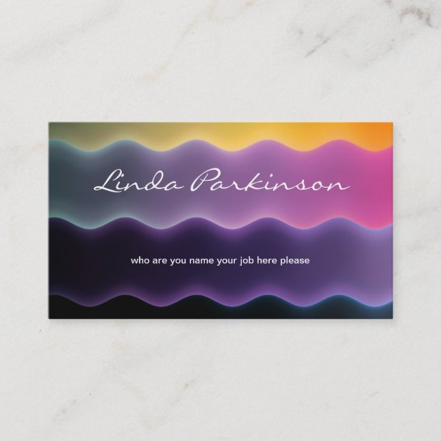 modern business card (Front)