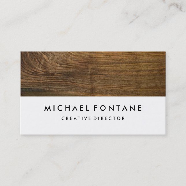Modern Business Card Design Template (Front)