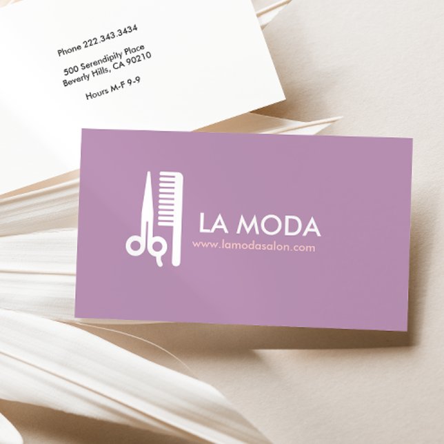 Modern Business Card | Hair Salon / Stylist (Creator Uploaded)