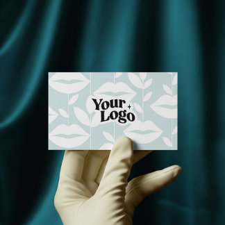 Modern Business Card – Qr code & logo