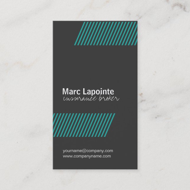 Modern Business Cards (Front)