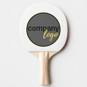MODERN BUSINESS COMPANY OWN LOGO WHITE PROMOTIONAL PING PONG PADDLE