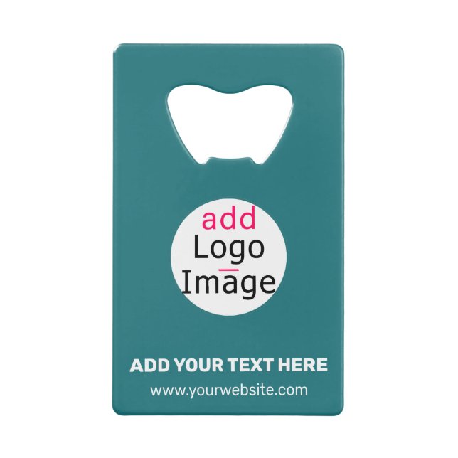 Modern Business Custom Brand Logo Deep Sea Green (Front)