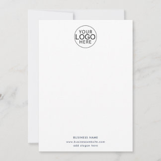 Modern Business Logo and Website Card