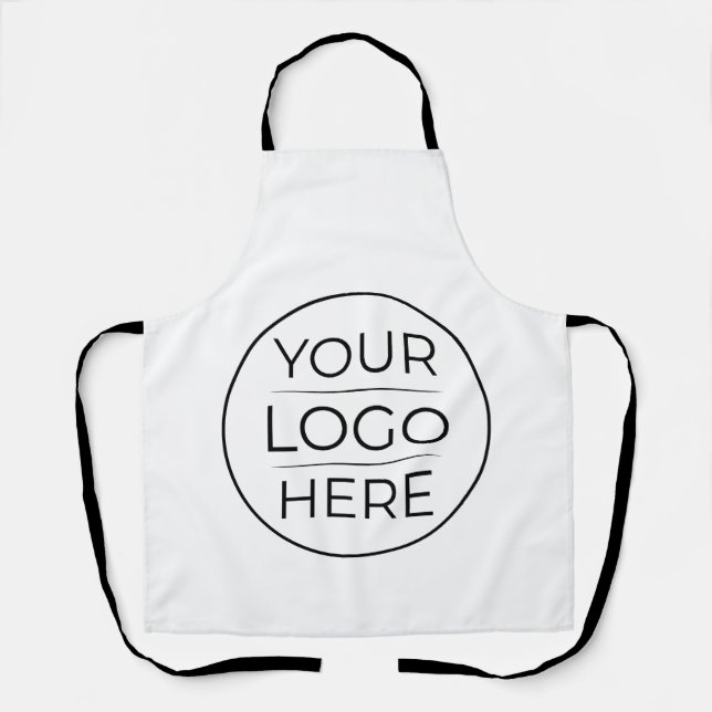 Modern Business Logo Branding Apron (Front)