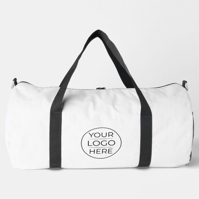 Modern Business Logo Branding  Duffle Bag (Front)