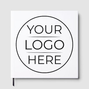 Modern Business Logo Branding Guest Book