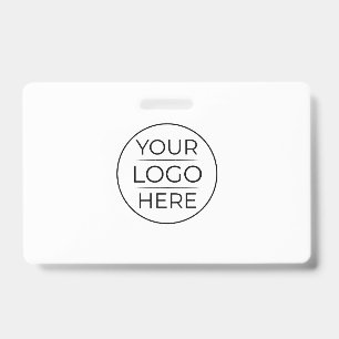 Modern Business Logo Branding ID Badge