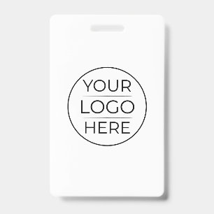Modern Business Logo Branding ID Badge