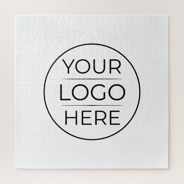 Modern Business Logo Branding Jigsaw Puzzle (Vertical)