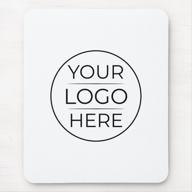 Modern Business Logo Branding Mouse Pad (Front)