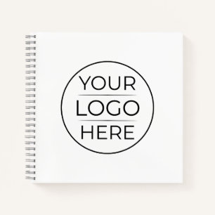 Modern Business Logo Branding Notebook