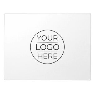 Modern Business Logo Branding Notepad
