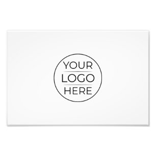 Modern Business Logo Branding Photo Print
