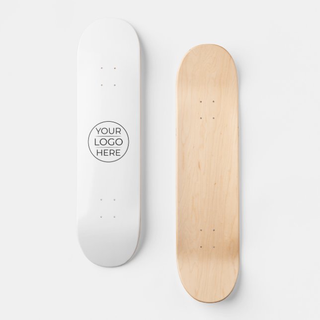 Modern Business Logo Branding  Skateboard (Front)